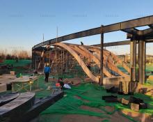 千樹承建河北園博園木結(jié)構(gòu)建筑在建中，敬請期待成品！